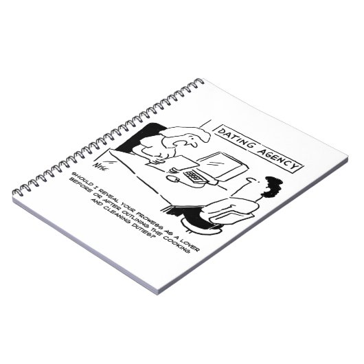 Datingagentschap - Proces als minnaar Notitieboek (Linkerzijde)