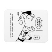 Datingbureau - Mr Right Magneet (Horizontaal)