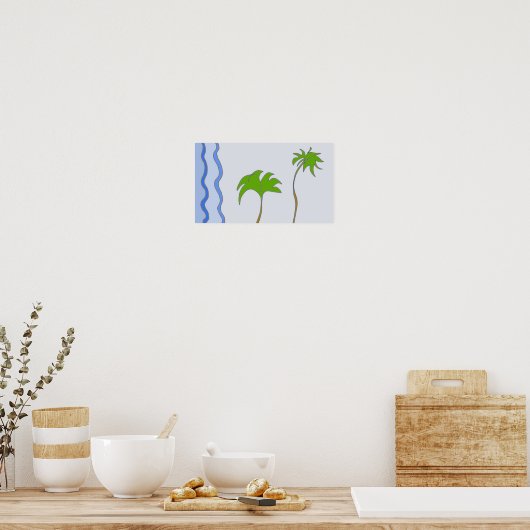 Datingpalmen Poster (Keuken)