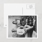 Dato Mandi en Wife in de Filipijnen Fotograp Briefkaart (Voorkant / Achterkant)