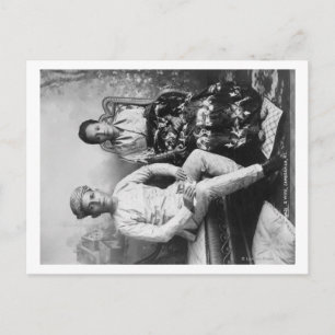 Dato Mandi en Wife in de Filipijnen Fotograp Briefkaart