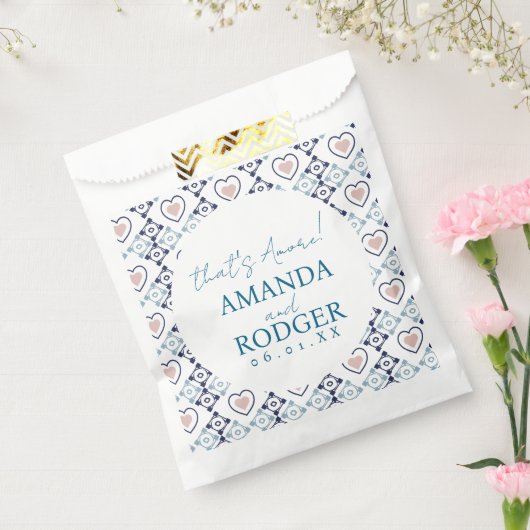 Dat's Amore Italiaanse Tegels en Harten Bedankzakje (Gezegeld)