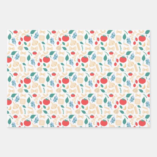 Dat's Amore Klassieke Italiaanse pastavormen & sau Inpakpapier Vel (Voorkant)