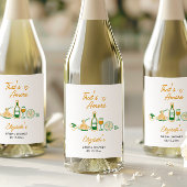 Dat's Amore Rustiek Italiaans Eten Bruidsdouche Wijn Etiket