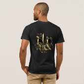 Dats Rit, dare go da champs/fleur de Lis T-shirt (Achterkant volledig)