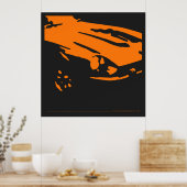 Datsun 240Z Detail - Oranje poster (Keuken)