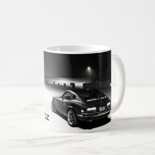 Datsun 240z-mok koffiemok (Voorkant rechts)