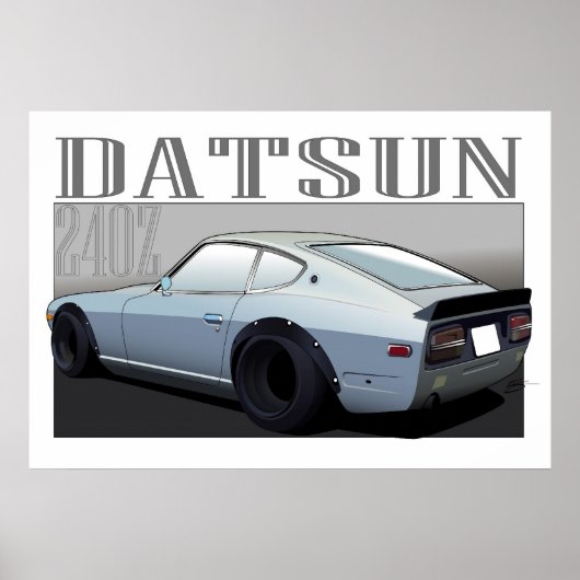 Datsun 240z-poster poster (Voorkant)