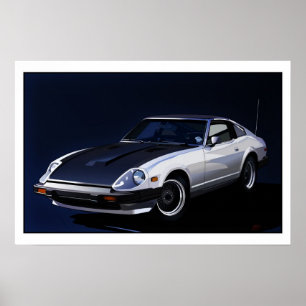 Datsun 280ZX afdrukken Poster