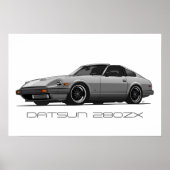 DATSUN 280ZX POSTER (Voorkant)