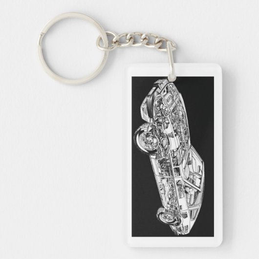 Datsun 280zx sleutelhanger (Voorkant)