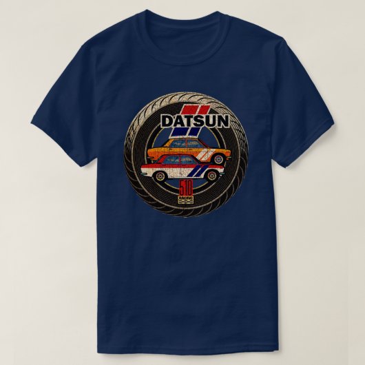 Datsun 510 racen t-shirt (Design voorkant)