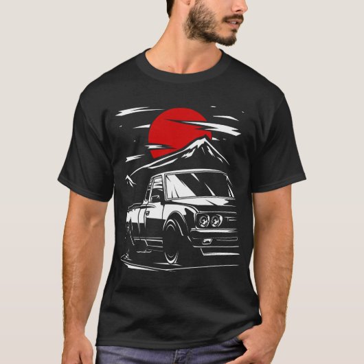Datsun 620 Vrachtwagen T-shirt (Voorkant)