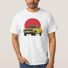 Datsun Cherry E10 100A/120A - rode zon 9 kleuren - T-shirt