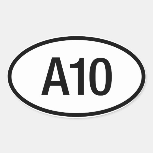 Datsun Nissan A10 Engine Sticker (Voorkant)