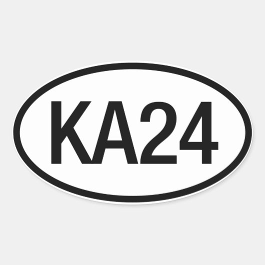 Datsun Nissan KA24 Engine Sticker (Voorkant)