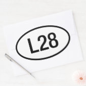 Datsun Nissan L28 Engine Sticker 280Z (Envelop)