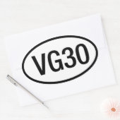 Datsun Nissan VG30 Engine Sticker (Envelop)