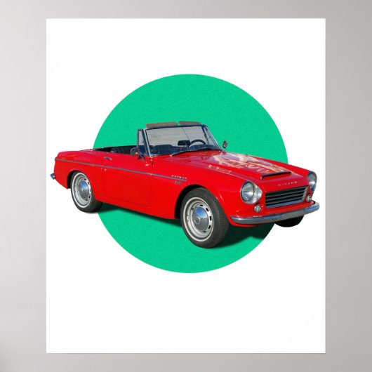 datsun_roadster poster (Voorkant)