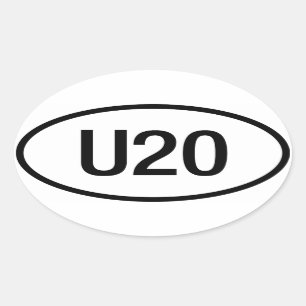 Datsun U20 motor sticker