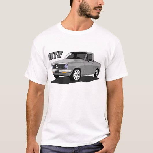 Datsun UTE Gray T-shirt (Voorkant)