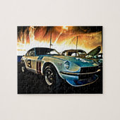 Datsun Z Race-auto Legpuzzel (Horizontaal)