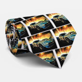 Datsun Z Race-auto Stropdas (Opgerold)