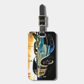 Datsun Z raceauto Bagagelabel (Voorkant verticaal)