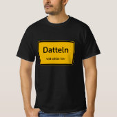 Datteln Herren Männer T-Shirt Tshirt Shirt (Voorkant)