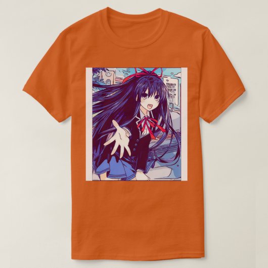 Datum A Live Tohka Yatogami Sketch T-shirt (Design voorkant)