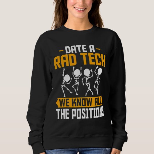 Datum A Rad Tech Radiological Technologist Radiogr Trui (Voorkant)