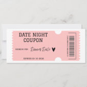 Datum Avond Coupon (Voorkant)
