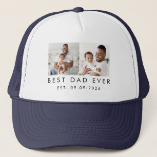 Datum Beste Papa Ooit 2 Foto Trucker Pet