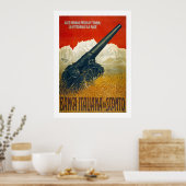 Datum Denaro per la Vittoria (wit) Poster (Keuken)