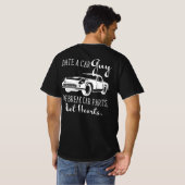 Datum een autovent die we delen van auto's breken, t-shirt (Achterkant volledig)