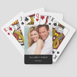 Datum foto-namen pokerkaarten