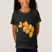 Datum: Fruit Food Vegan Vegetarian T-shirt (Voorkant)