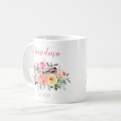 Datum  grootmoeder - Eerste grootmoeder Koffiemok (Voorkant links)