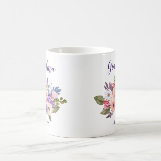 Datum grootmoeder - Eerste grootmoeder Koffiemok (Center)