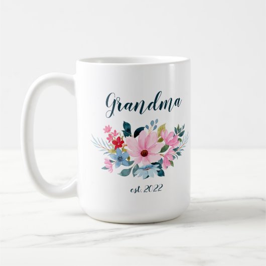 Datum  grootmoeder - Eerste grootmoeder Koffiemok (Links)