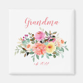 Datum  grootmoeder - Eerste grootmoeder Magneet (Voorkant)