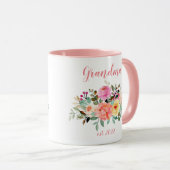 Datum  grootmoeder - Eerste grootmoeder Mok (Voorkant rechts)