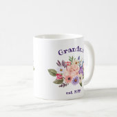 Datum  grootmoeder - Eerste keer grootmoeder Cof Koffiemok (Voorkant rechts)