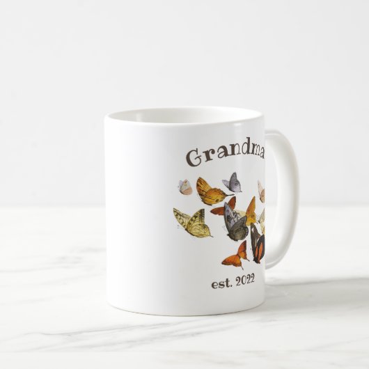 Datum  grootmoeder - Eerste keer grootmoeder Cof Koffiemok (Voorkant rechts)