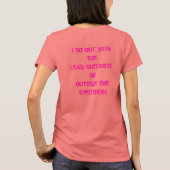 Datum Guitarist OTS Lid T-shirt (Achterkant)