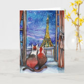 Datum in de nacht kaart (Gele Bloem)