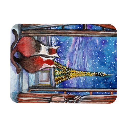 Datum in de nacht magneet (Horizontaal)