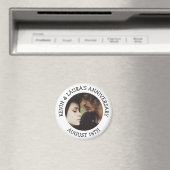 Datum Jubileum Aangepaste herinnering Magnet (Insitu (Vaatwasser))