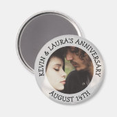 Datum Jubileum Aangepaste herinnering Magnet (Voorkant / Achterkant)