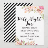 Datum nacht idee Sign 5x7" Grootte Kaart (Voorkant / Achterkant)